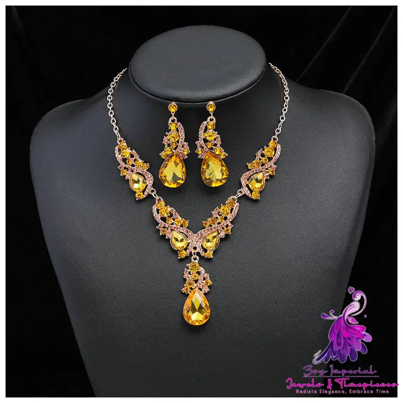 Two Piece Necklace Earring Set