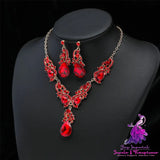 Two Piece Necklace Earring Set