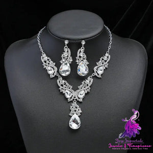 Two Piece Necklace Earring Set