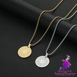 Stainless Steel Pendant Necklace