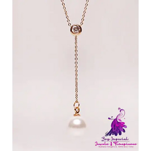 Rose Gold Stainless Steel Necklace