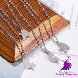 Sister Ladybro Simple Necklace Set