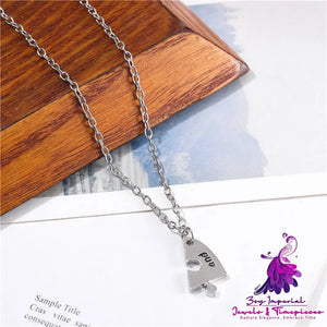 Sister Ladybro Simple Necklace Set