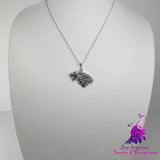 Wolf Head Stylish Pendant