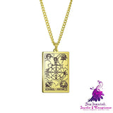 Tarot Man Necklace