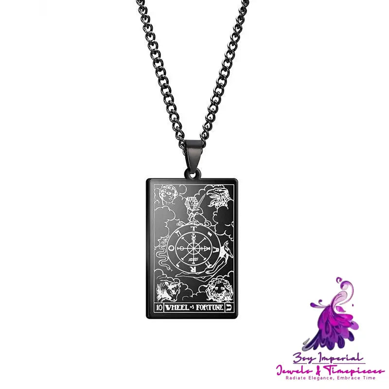 Tarot Man Necklace