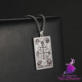 Tarot Man Necklace