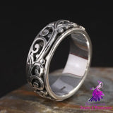 Sterling Silver Ornament Ring