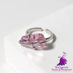 Peach Blossom Ring