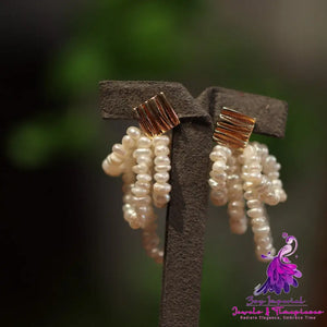 Stylish Vintage Pearl Ear Clips