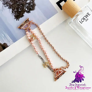 Pearl Metal Chain Watch Small Fragrance