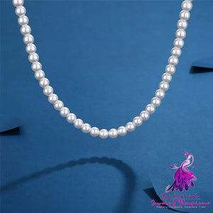 Single Layer Pearl Necklace