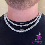 Single Layer Pearl Necklace