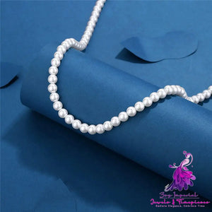 Single Layer Pearl Necklace