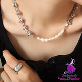 Personalized Pearl Zircon Necklace