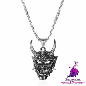 Sterling Silver Skull Necklace