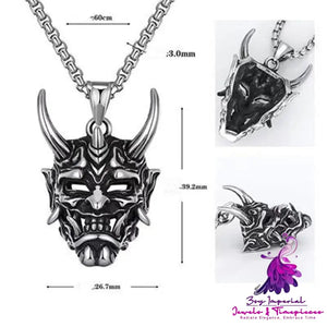 Sterling Silver Skull Necklace