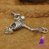 Sterling Silver Skull Necklace