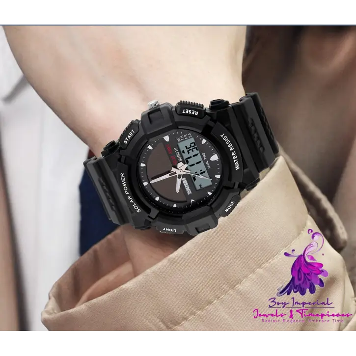 Personality Solar Sports Watch