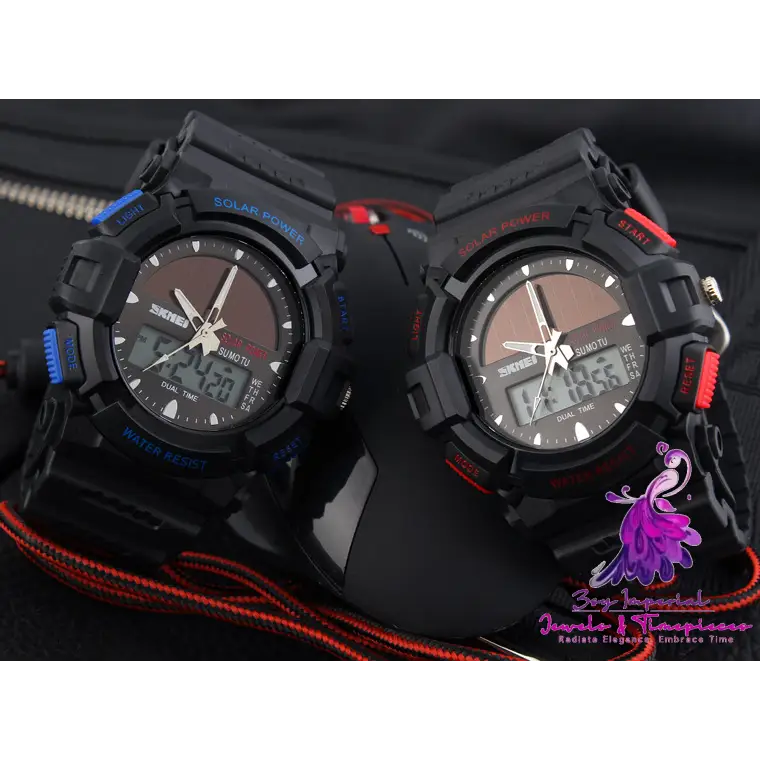 Personality Solar Sports Watch