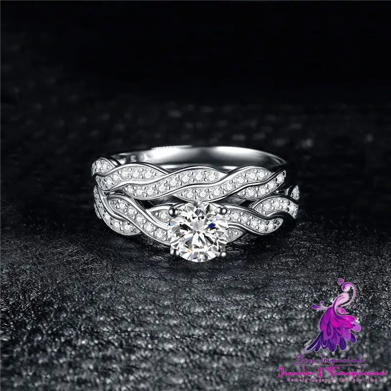 Women’s Fashion Plating Ring Set