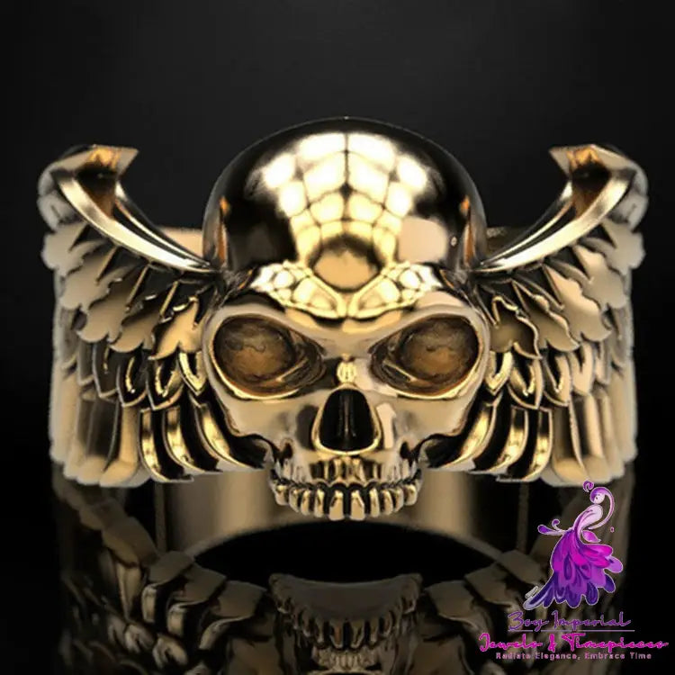 Punk Skull Ring