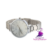 Round Dial Quartz Watch