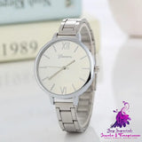 Round Dial Quartz Watch