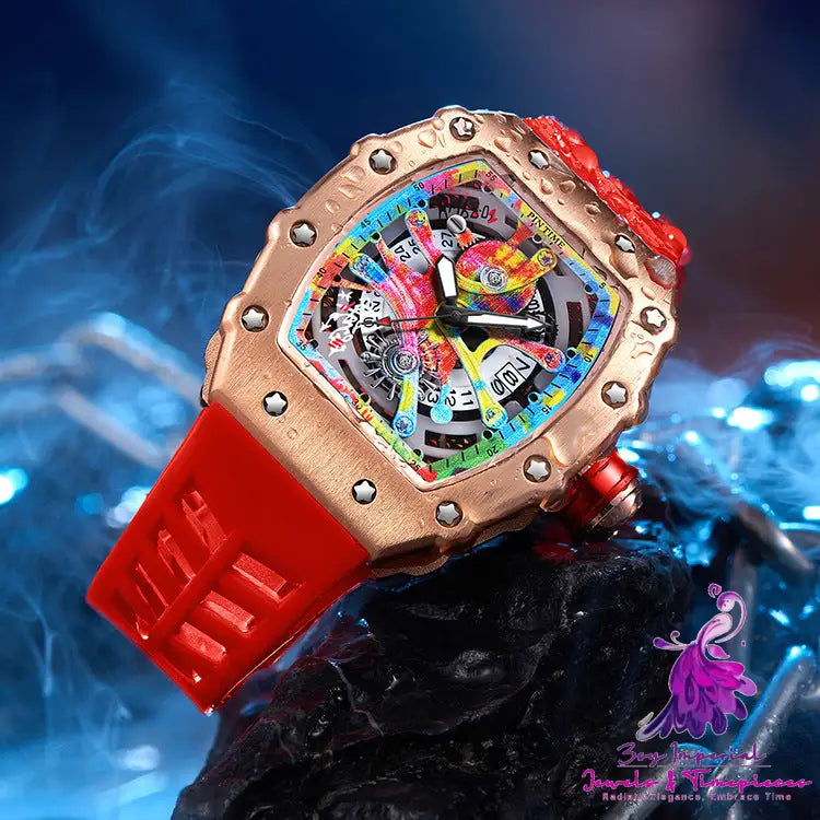 Tourbillon Skeleton Trend Quartz Watch