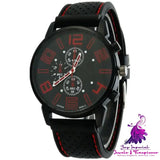 Racing Sports Car Silicone Watch