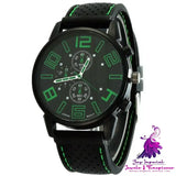 Racing Sports Car Silicone Watch