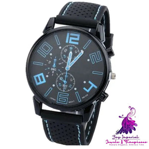 Racing Sports Car Silicone Watch