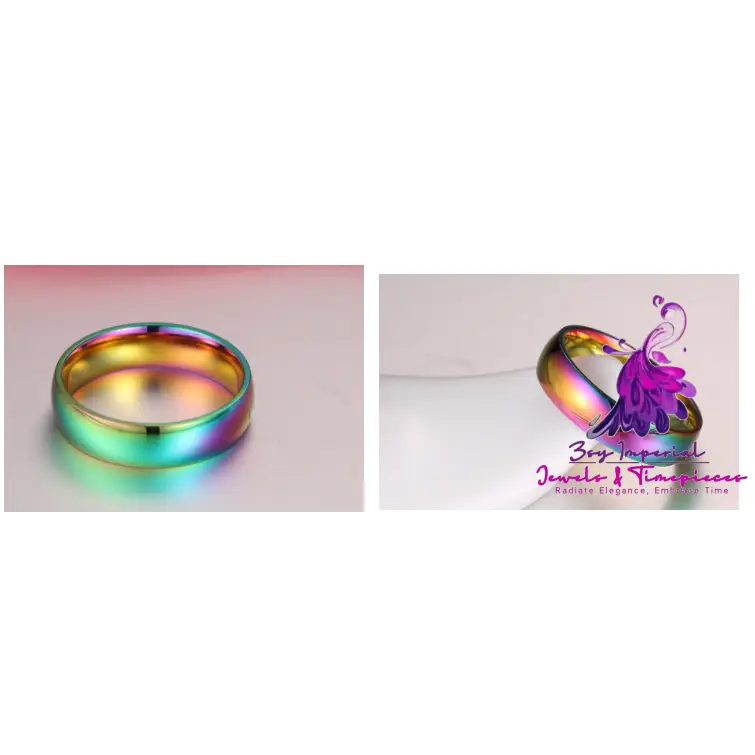 Colorful Rainbow Rings