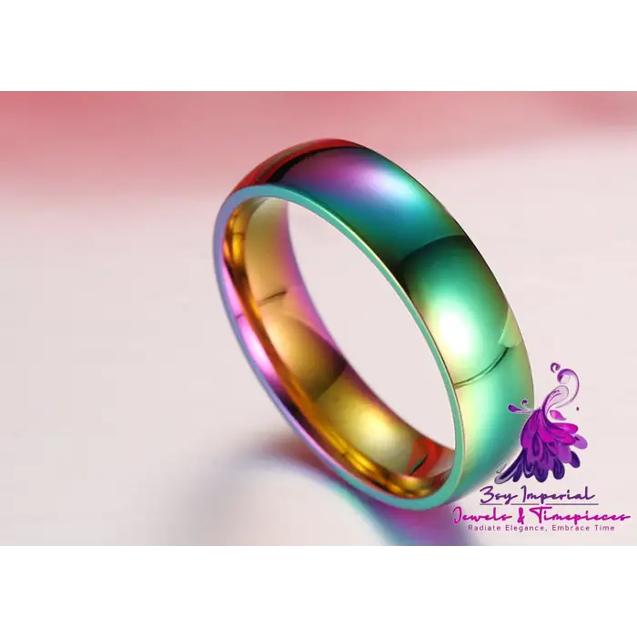 Colorful Rainbow Rings