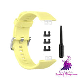 Watch Silicone Replacement Wrist Strap