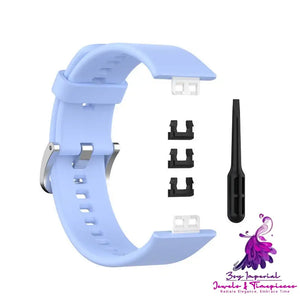 Watch Silicone Replacement Wrist Strap