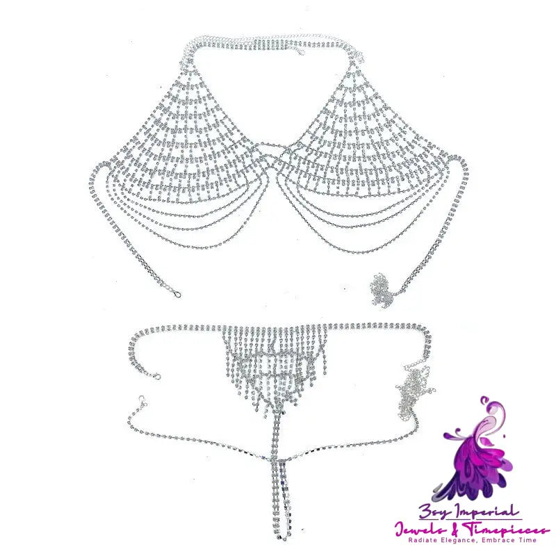 Rhinestone Body Chain