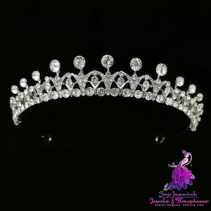 Horse Eye Rhinestone Wedding Headband