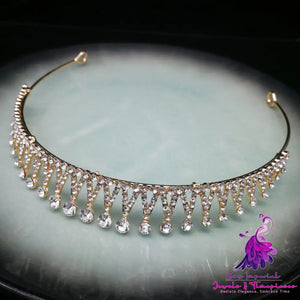 Horse Eye Rhinestone Wedding Headband