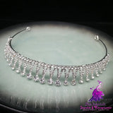 Horse Eye Rhinestone Wedding Headband