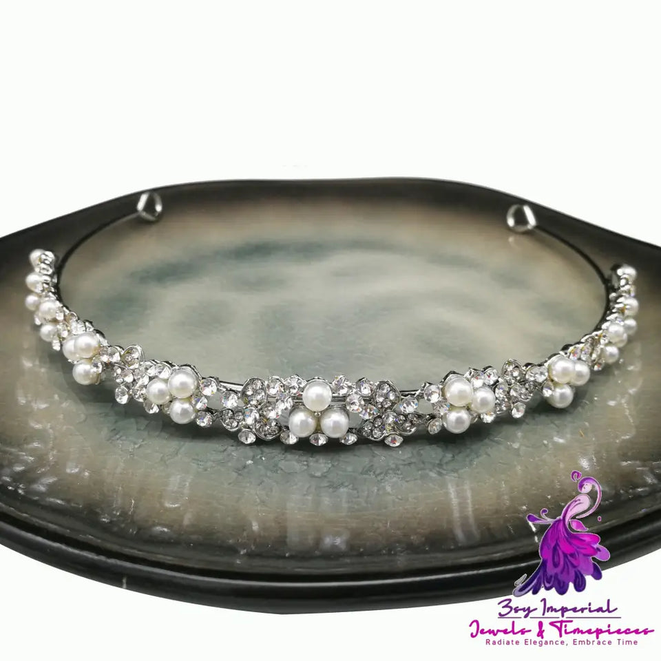 Horse Eye Rhinestone Wedding Headband