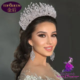 Luxury Rhinestone Wedding Hair Crown