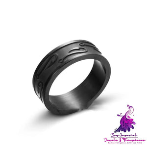 Simple Stainless Steel Ring