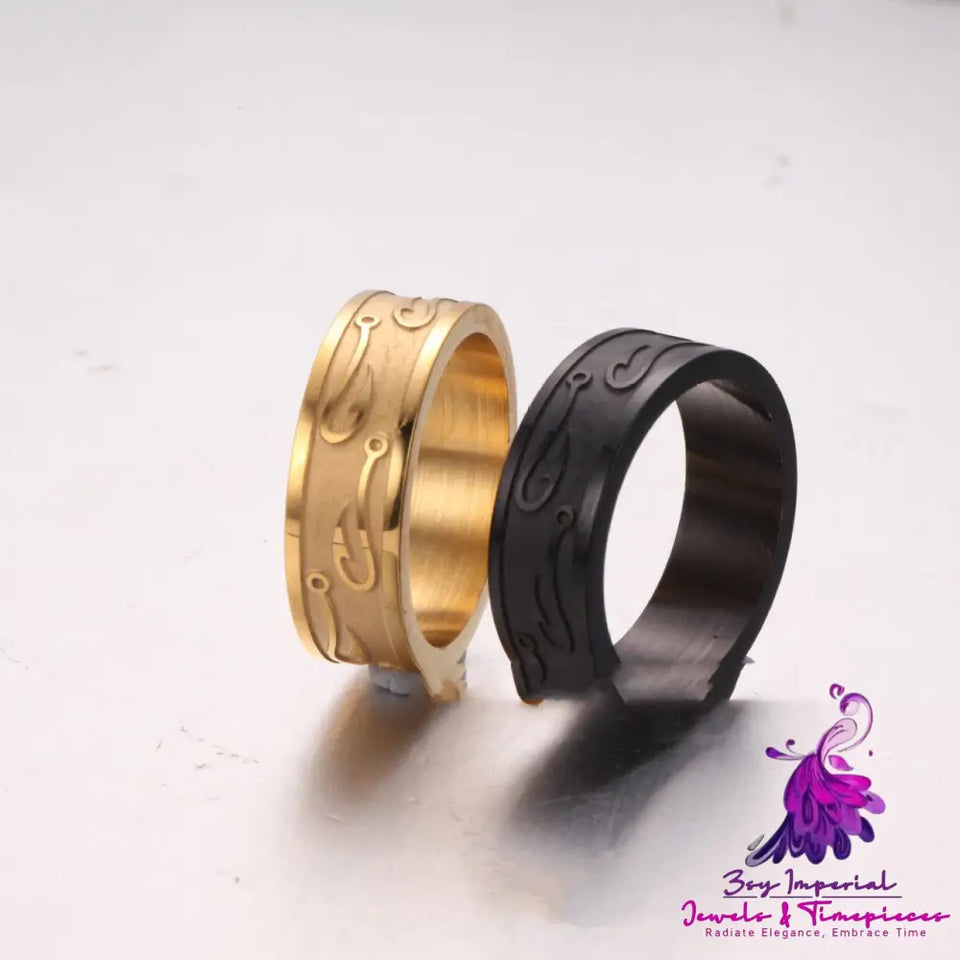 Simple Stainless Steel Ring