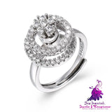 Zircon Ring Female Temperament