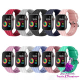 Silicone Strap Smart Watch With Ringer