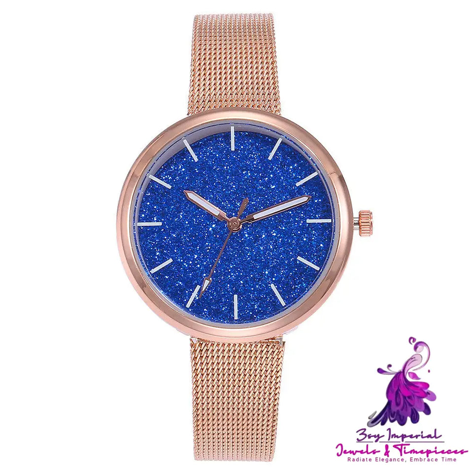 Starry Sky Rose Gold Women’s Watch