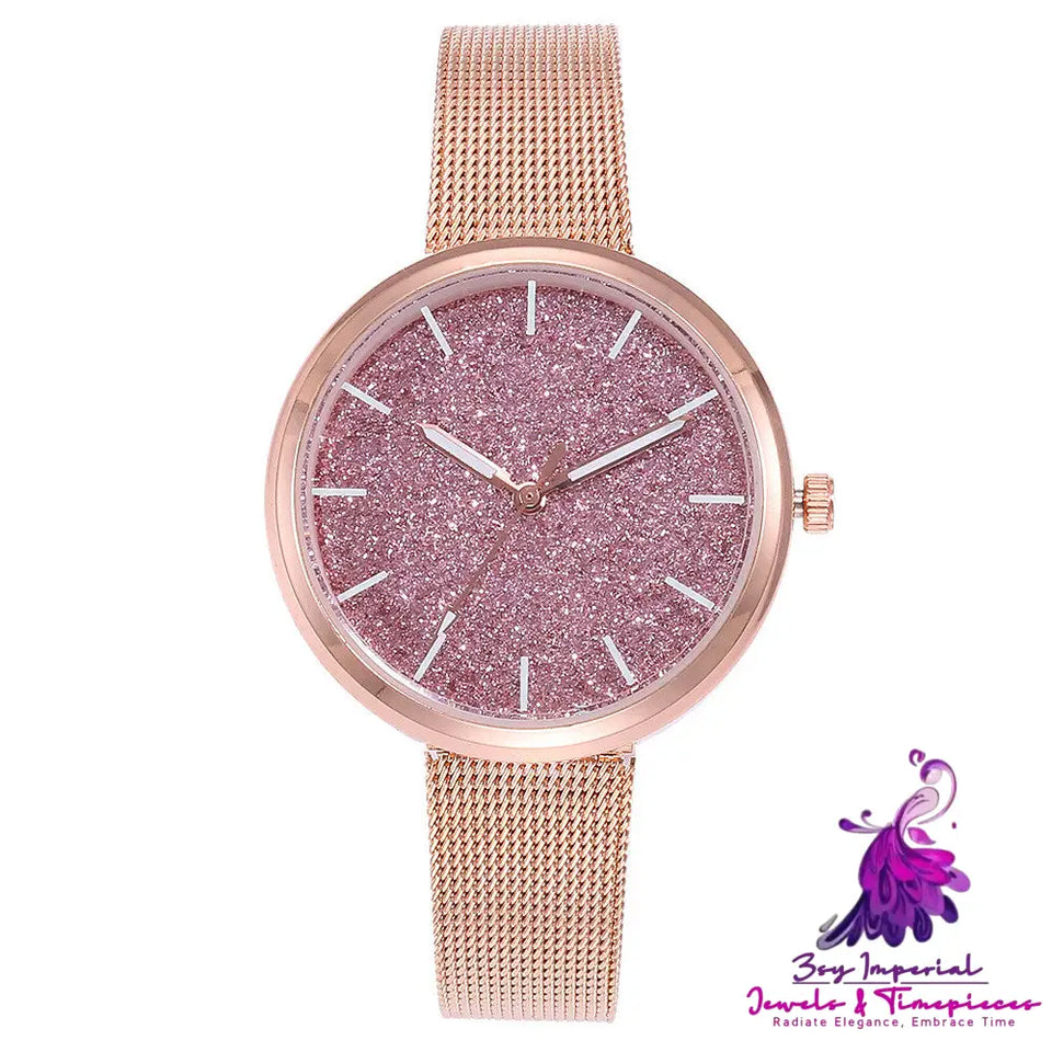 Starry Sky Rose Gold Women’s Watch