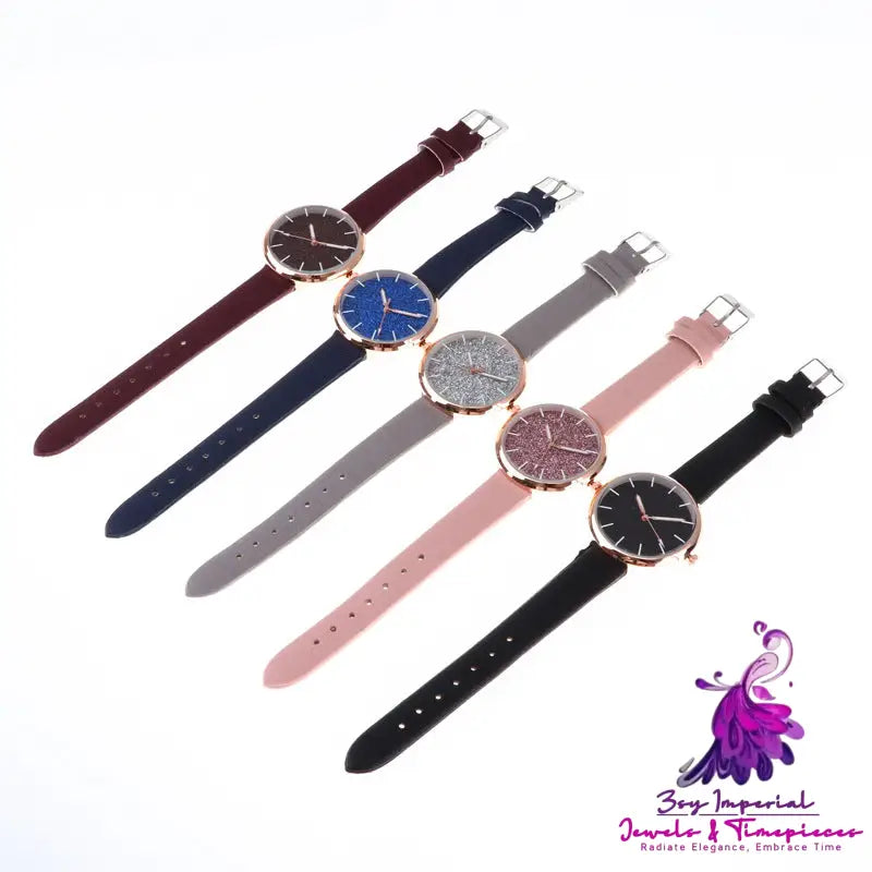 Starry Sky Rose Gold Women’s Watch