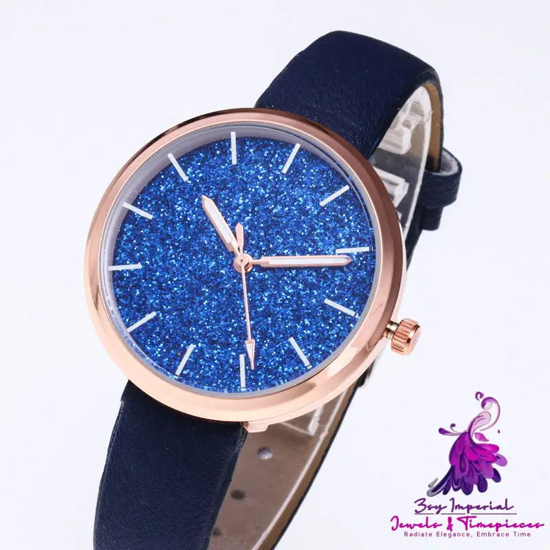 Starry Sky Rose Gold Women’s Watch